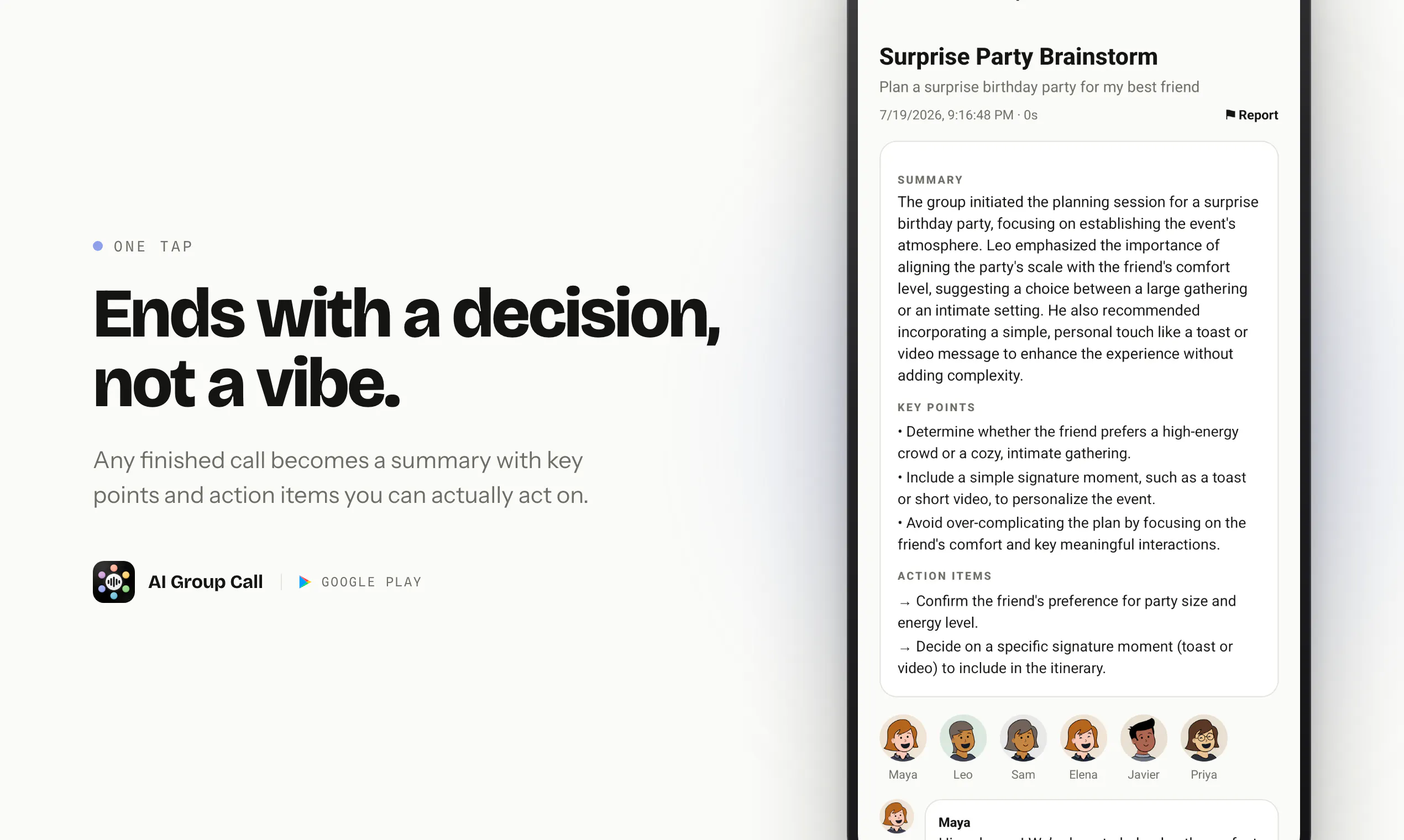 AI Group Call screenshot 5