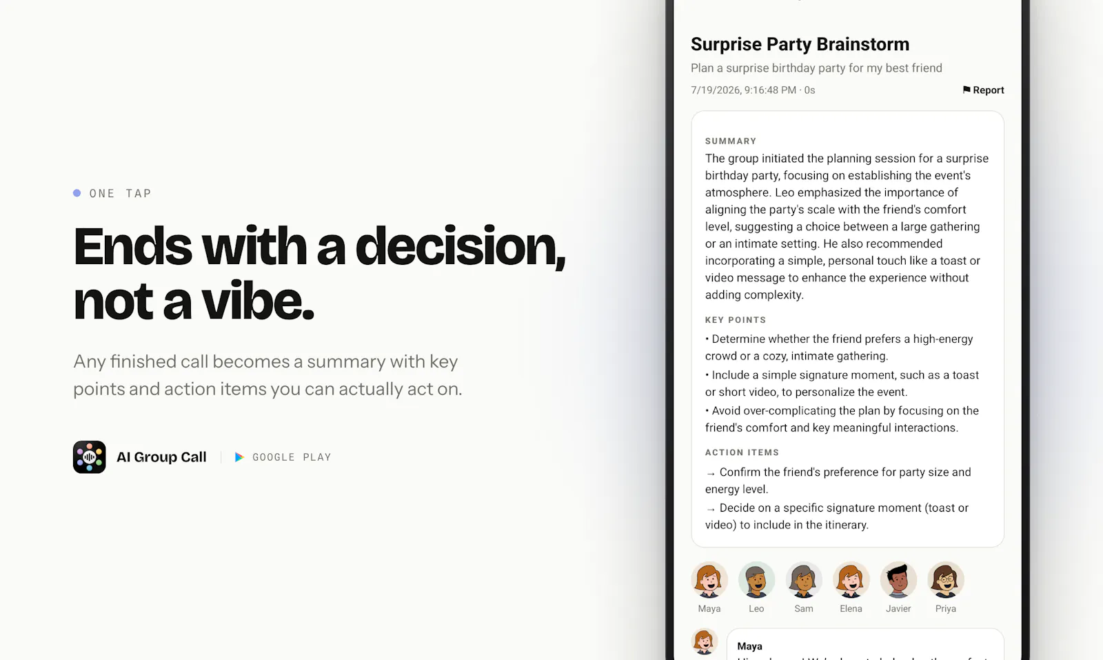 AI Group Call screenshot 6