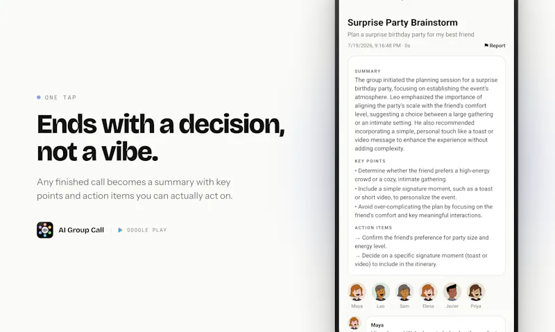 AI Group Call screenshot 6