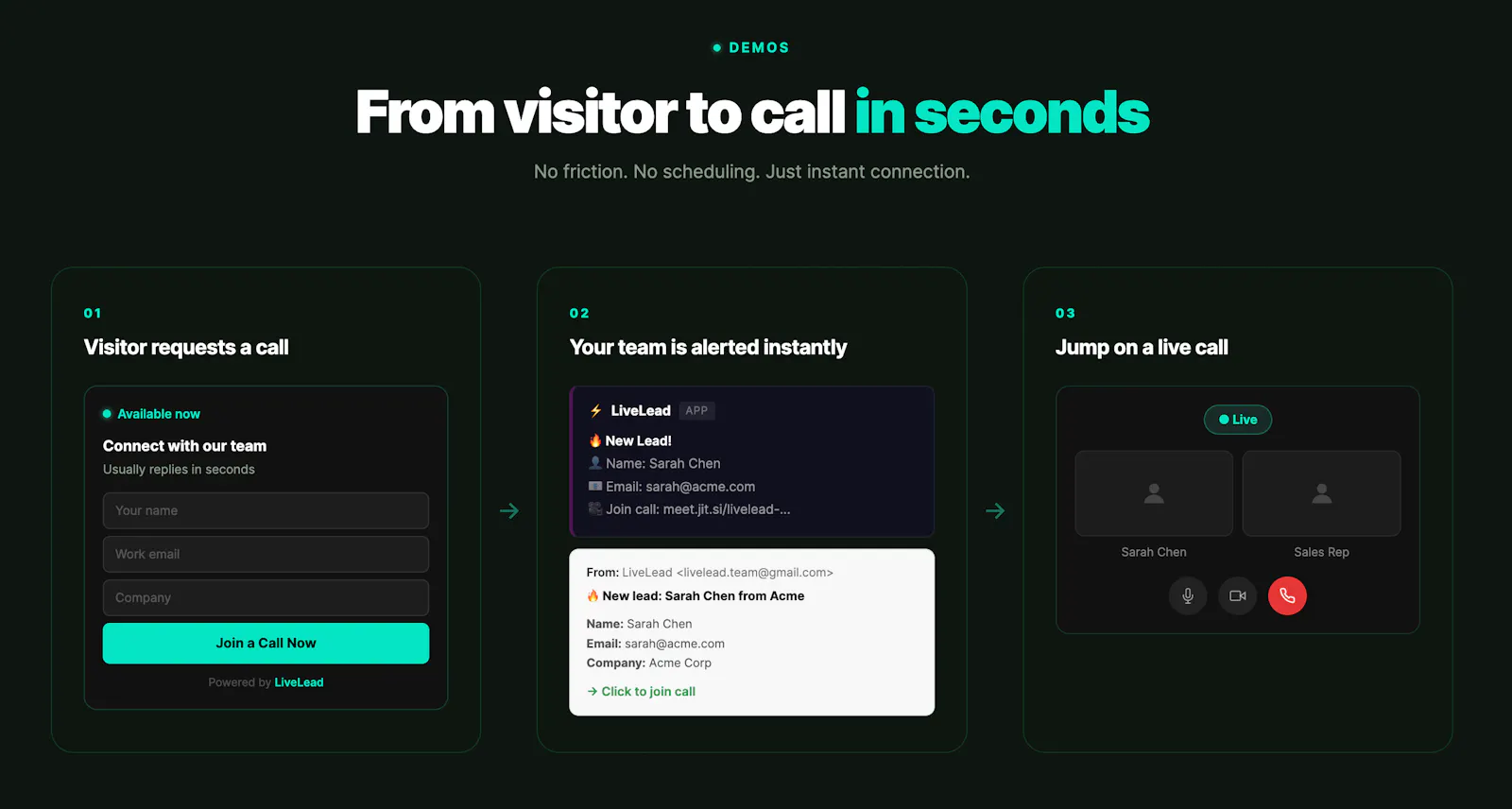 LiveLead screenshot 2
