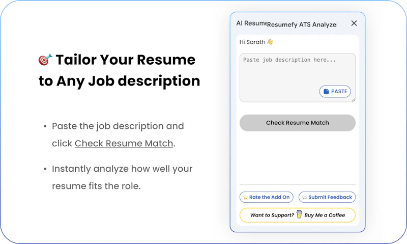 Resumefy screenshot 2
