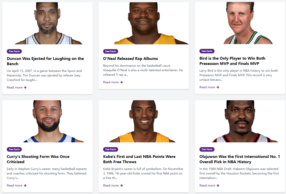 NBA Fun Facts gallery image