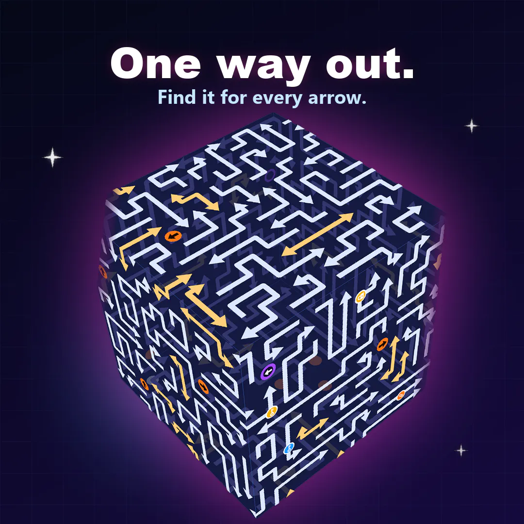 Arrow Cube: Slide Puzzle gallery image