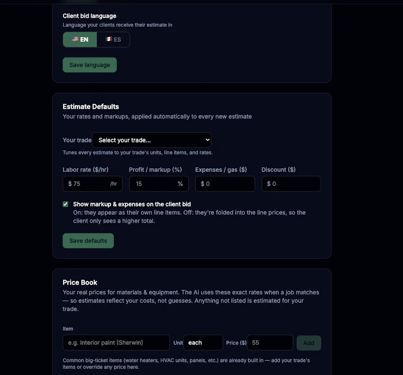 Bid.Fast screenshot 6