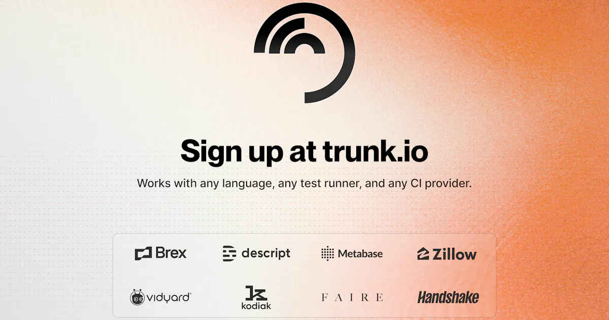 Trunk Flaky Tests