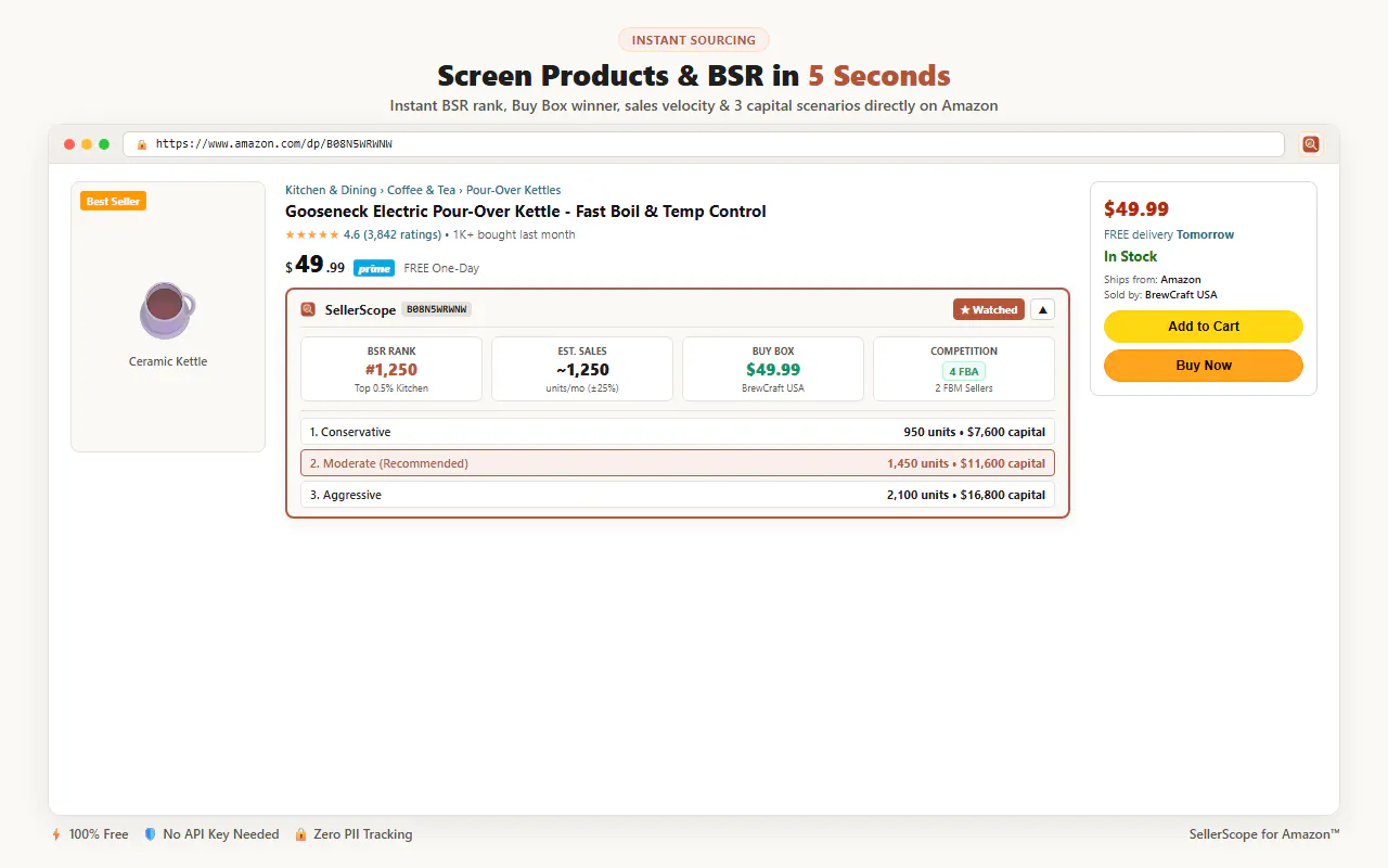 SellerScope for Amazon™ gallery image