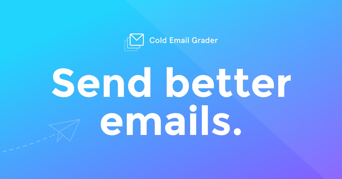 Cold Email Grader gallery image