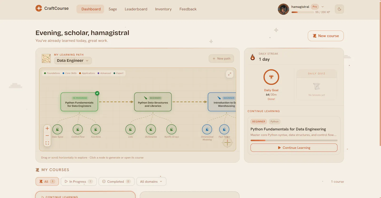 CraftCourse screenshot 3