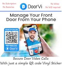 Doorvi smart door QR vode video calling gallery image