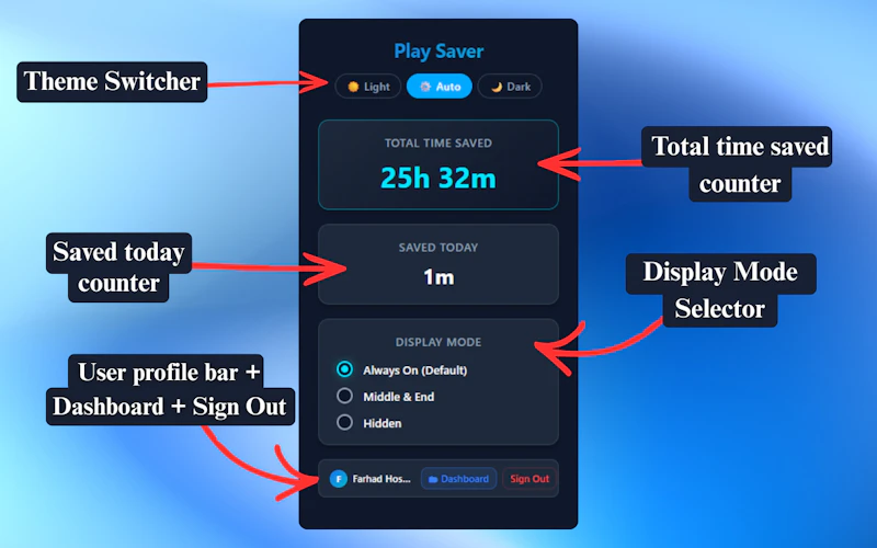 Play Saver screenshot 4