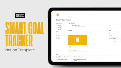 SMART Goals Tracker [Notion Template] gallery image