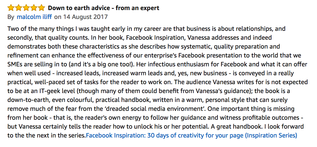 Facebook Inspiration: 30 days of creativity for your page gallery image