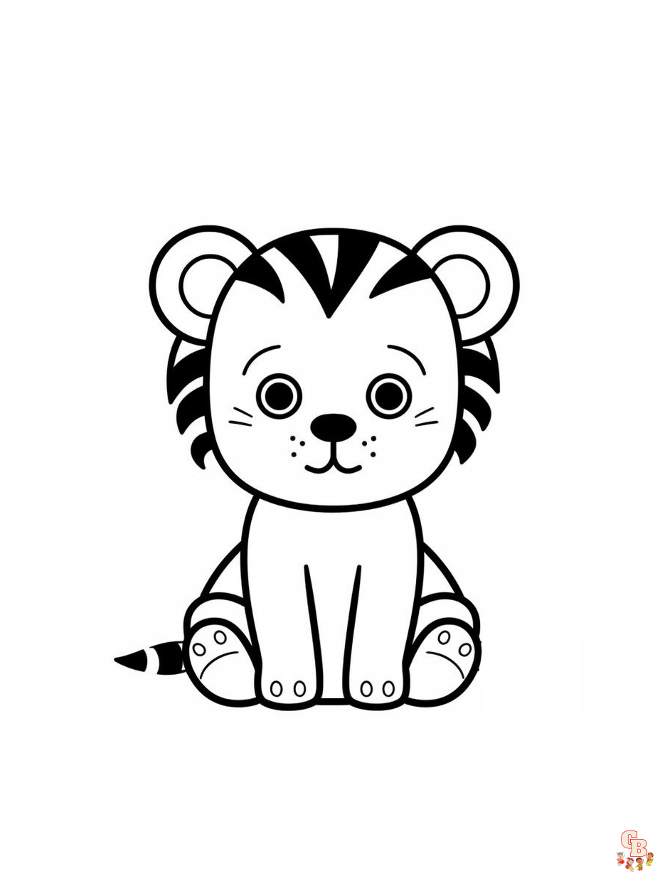 Animals coloring pages for kids gallery image