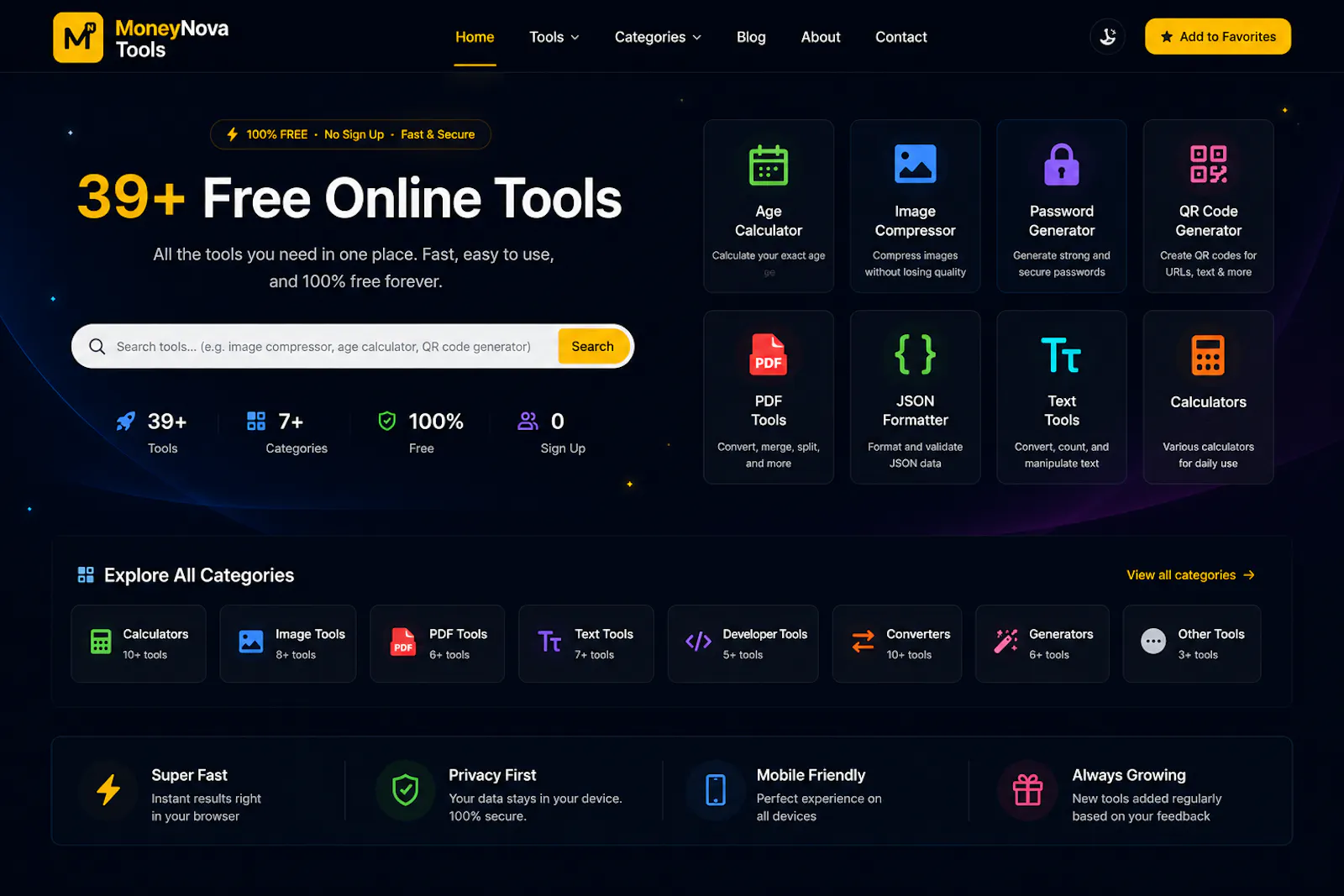 MoneyNova Tools screenshot 3