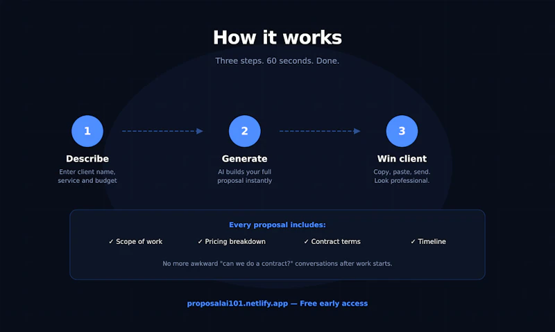 ProposalAI screenshot 2