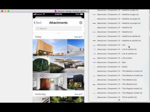Rawson iOS Design System gallery image