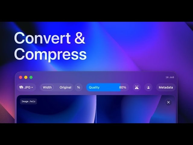 Convert & Compress gallery image