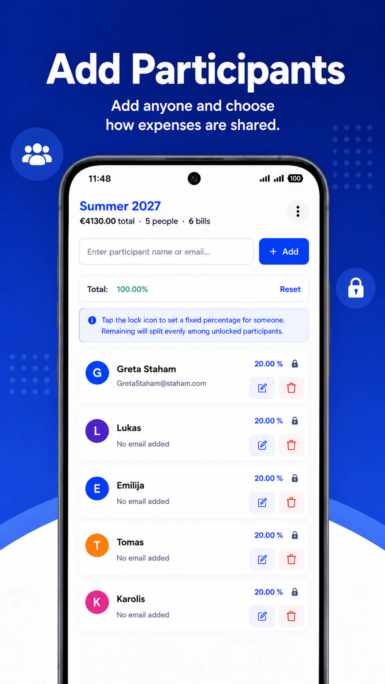 Bill Split Pro screenshot 3