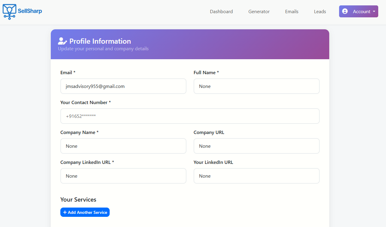 SellSharp - Screenshot 2 showing product features and functionality