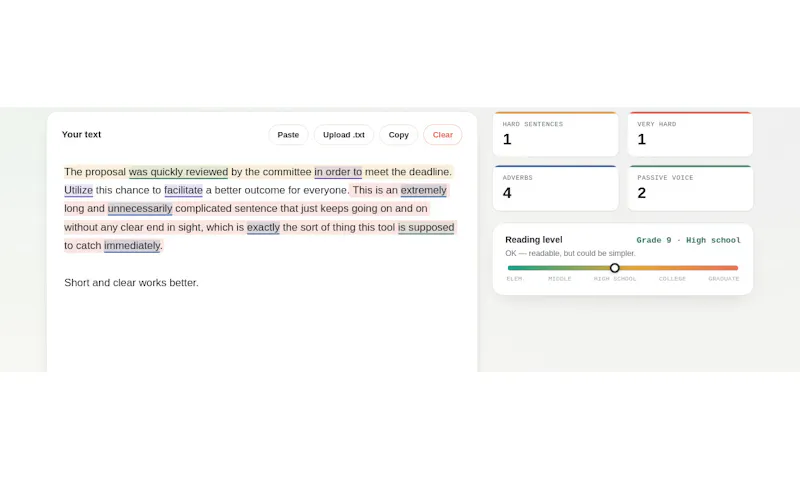 Prune — Writing Clarity Editor screenshot 5
