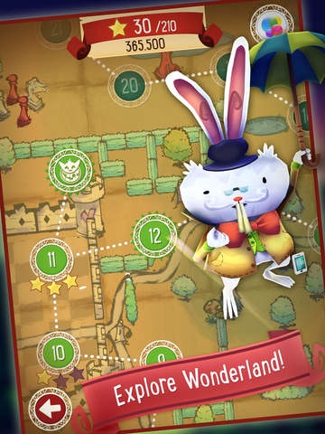 Alice in Wonderland Puzzle Golf Adventures gallery image