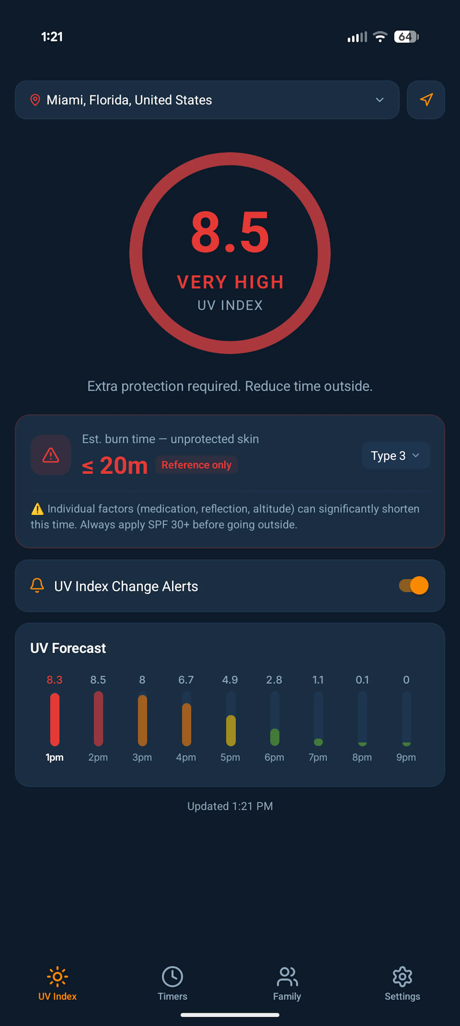 UVShield: UV Index Alerts & Sunscreen screenshot 5