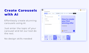 LinkedIn Carousel Generator gallery image