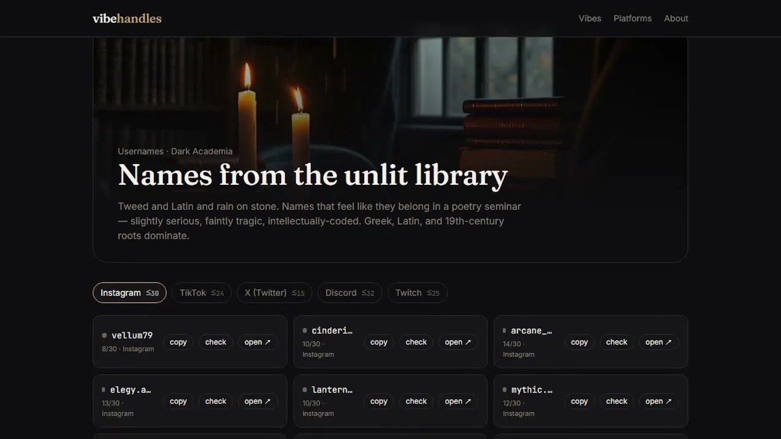 VibeHandles screenshot 1 (video preview)