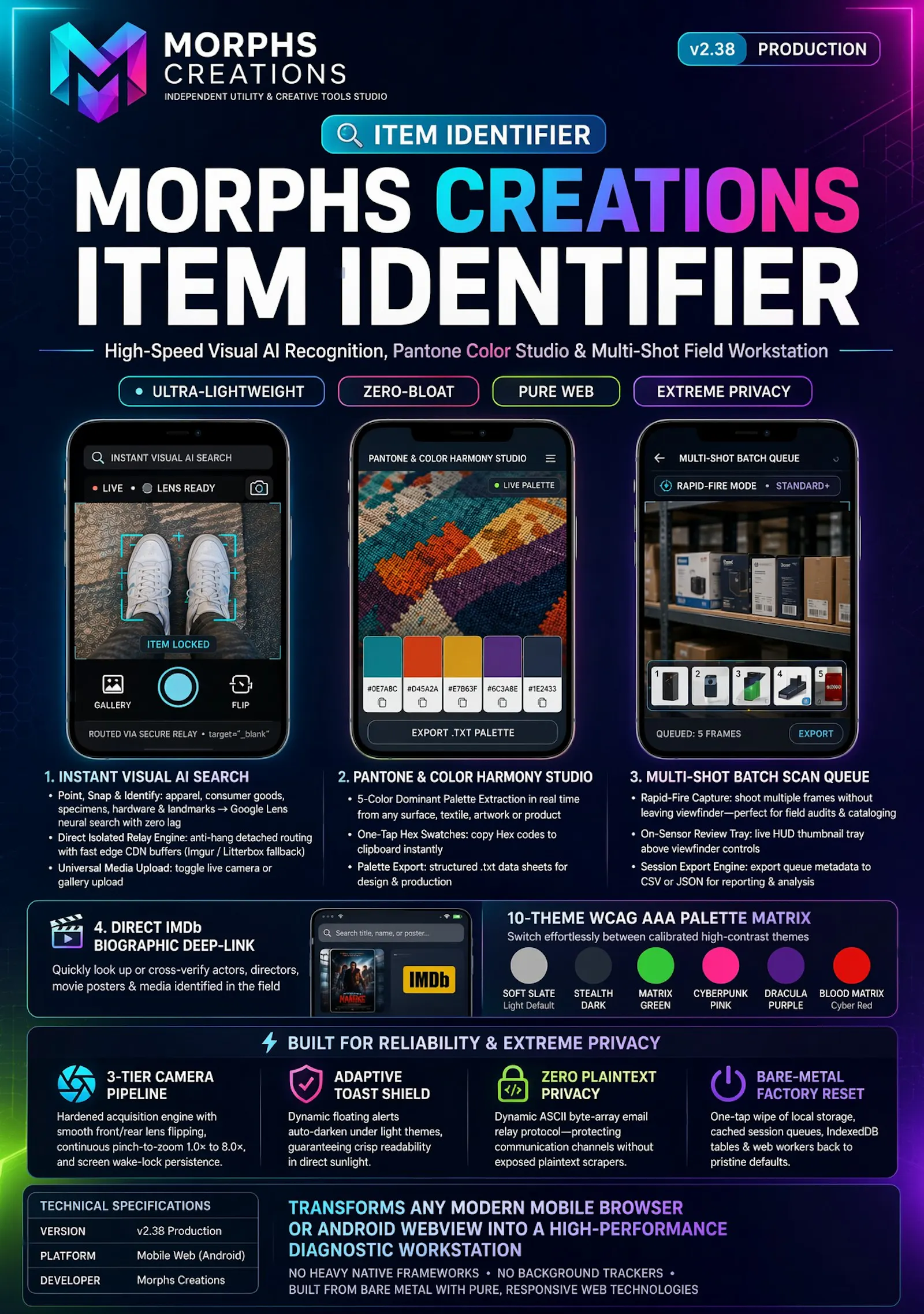 Item identifier  screenshot 1