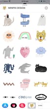 MIN PIN iMessage Stickers gallery image