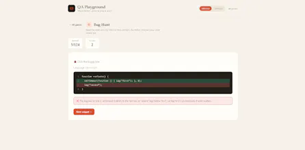QA Playground gallery image