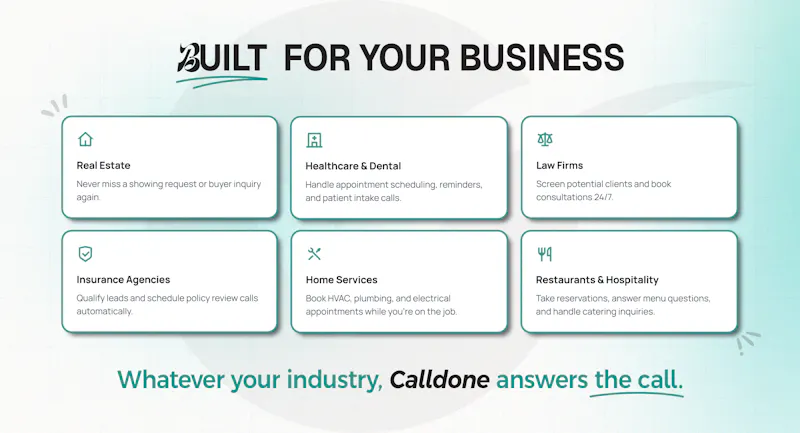 Calldone screenshot 1