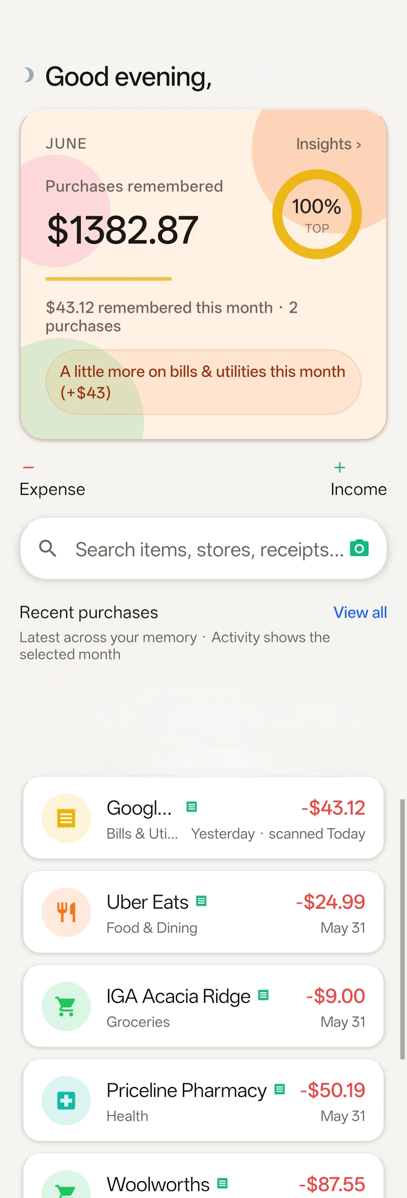SpendWise screenshot 3