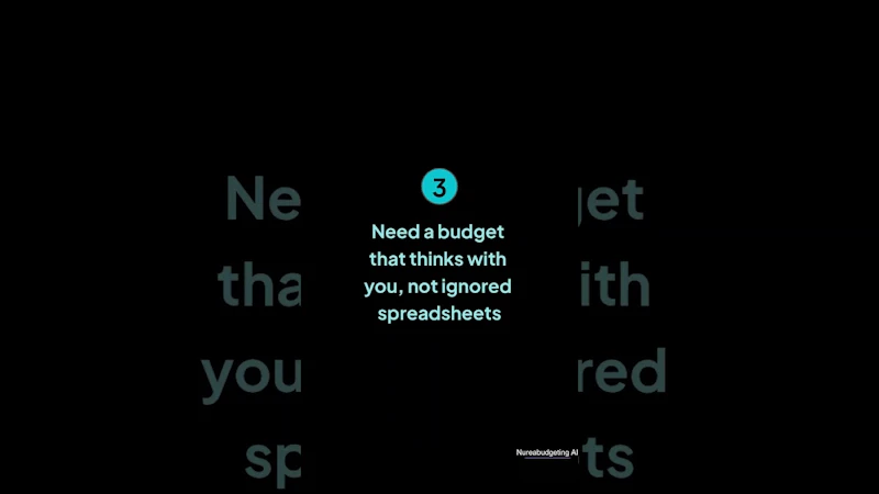 NureaBudgeting AI screenshot 1 (video preview)