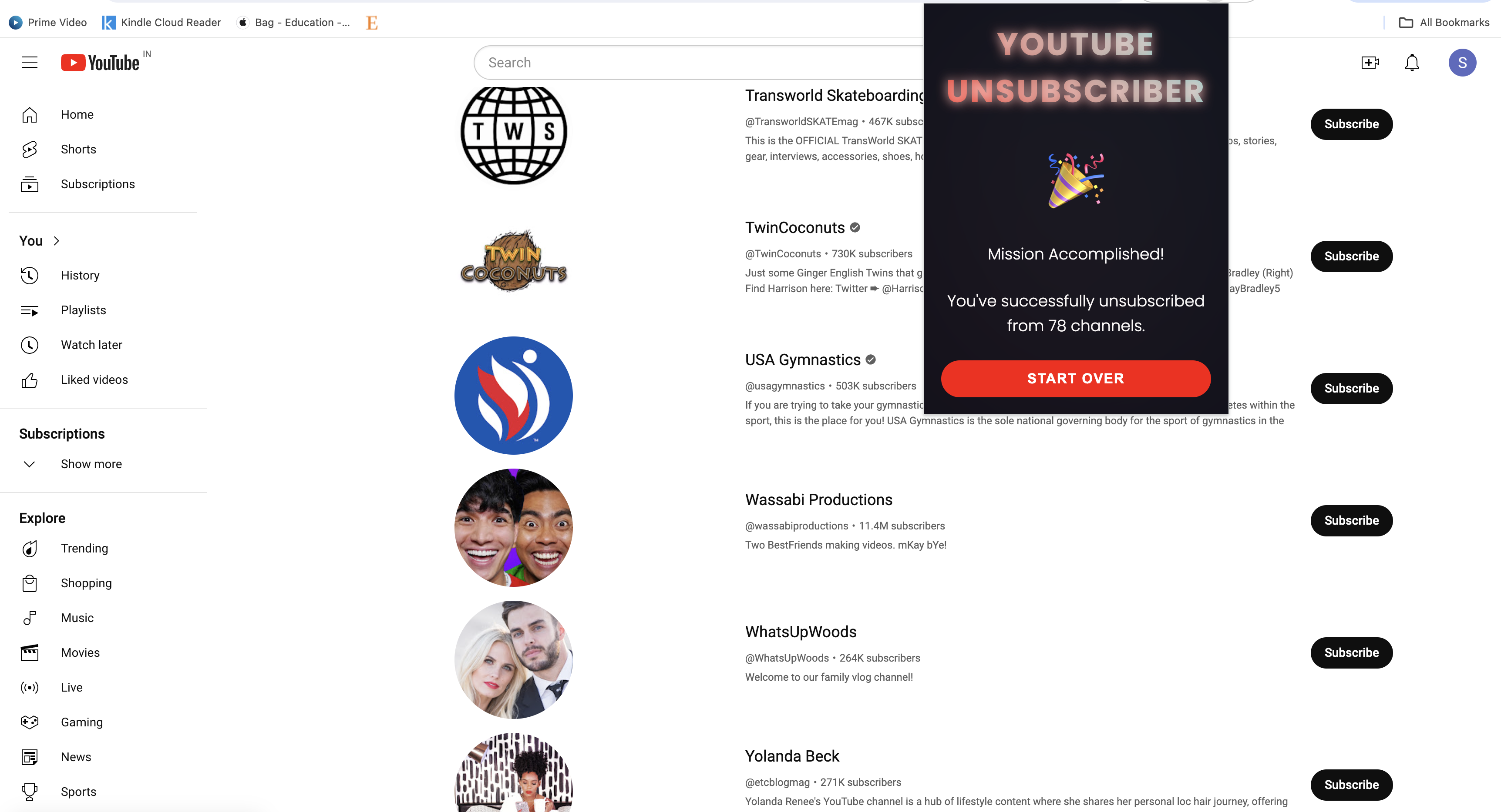 Yt afmeldschrijver media 5
