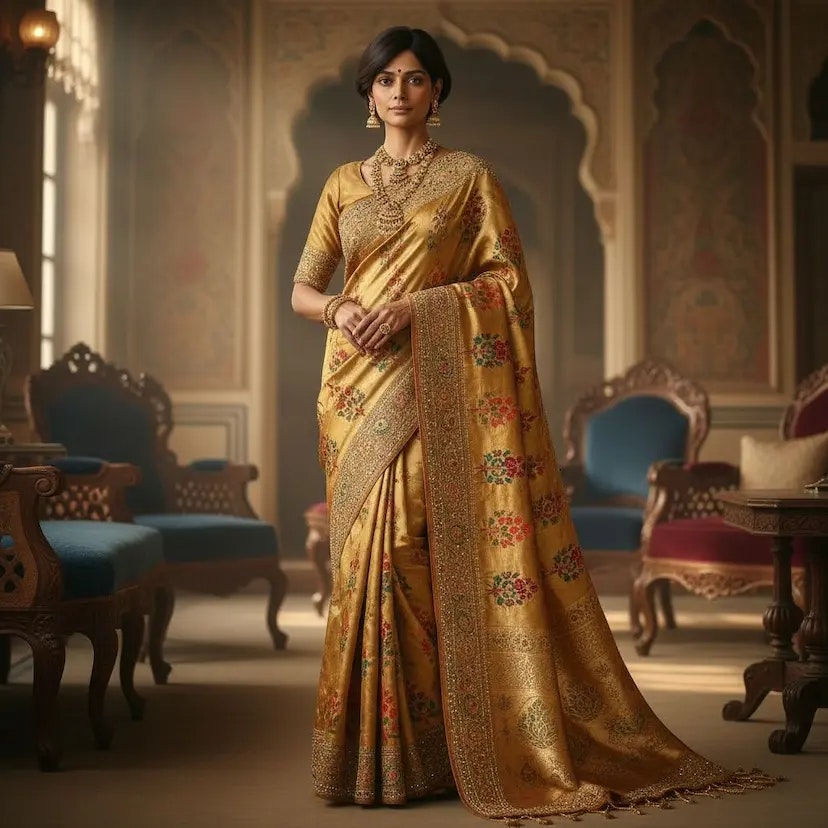 Média Générateur de saree AI - Changez votre photo en images de sari vintage 2