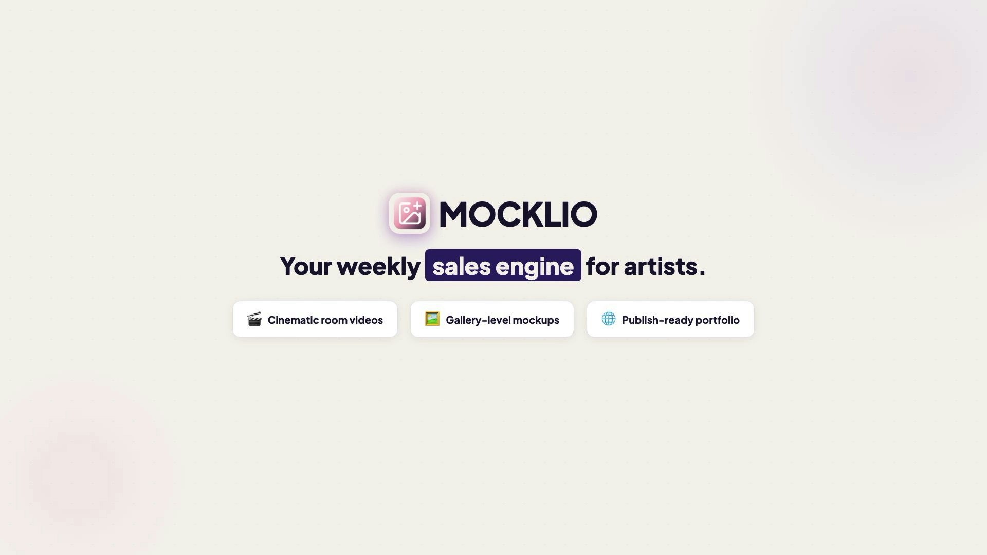 MOCKLIO | Art Mockup & Video Generator gallery image