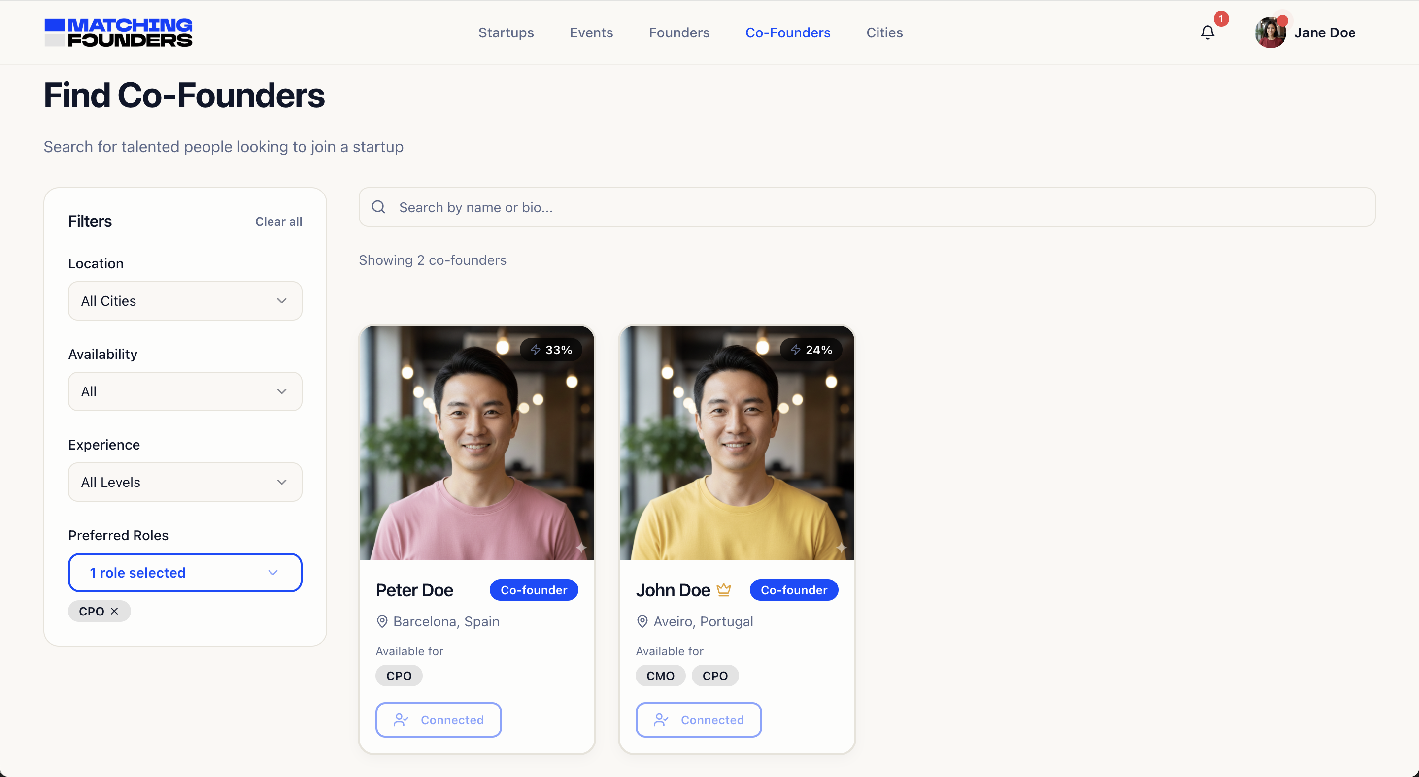 Matching Founders gallery image