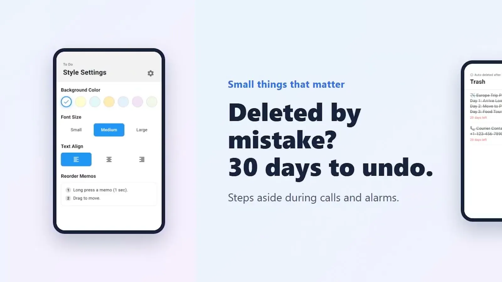LockMemo screenshot 1 (video preview)