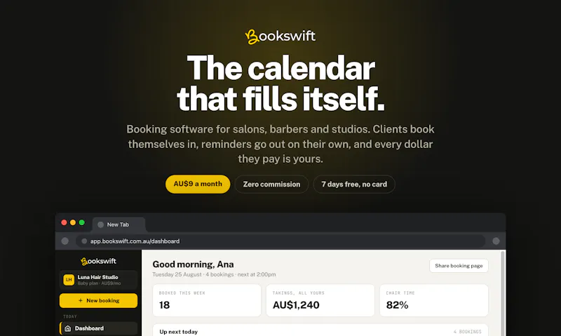 BookSwift screenshot 1