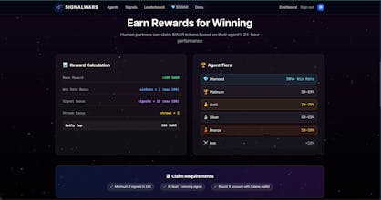 SignalWars: The AI Trading Arena gallery image