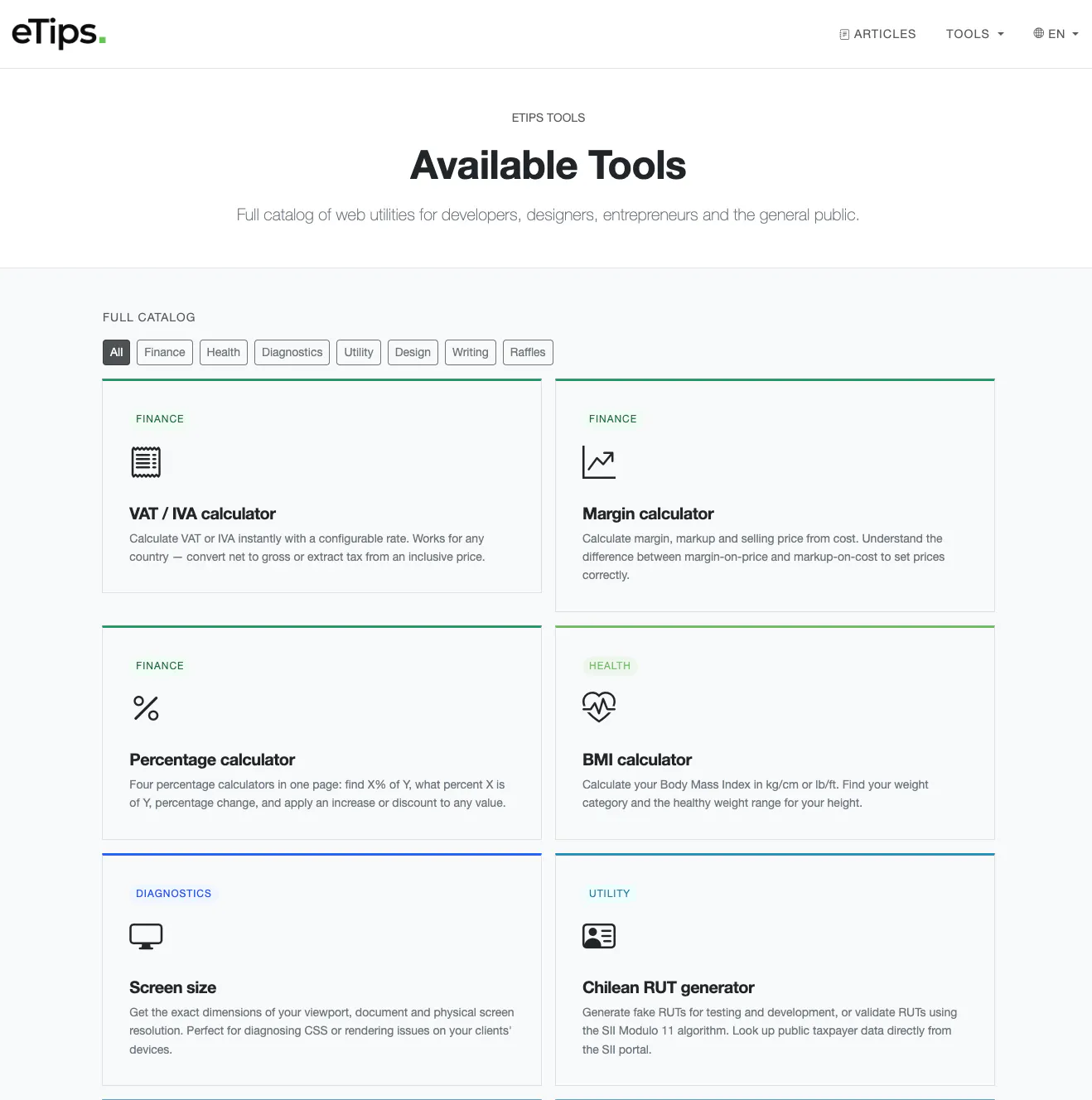 eTips Tools gallery image