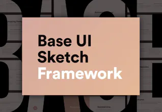 Base UI Sketch Framework gallery image