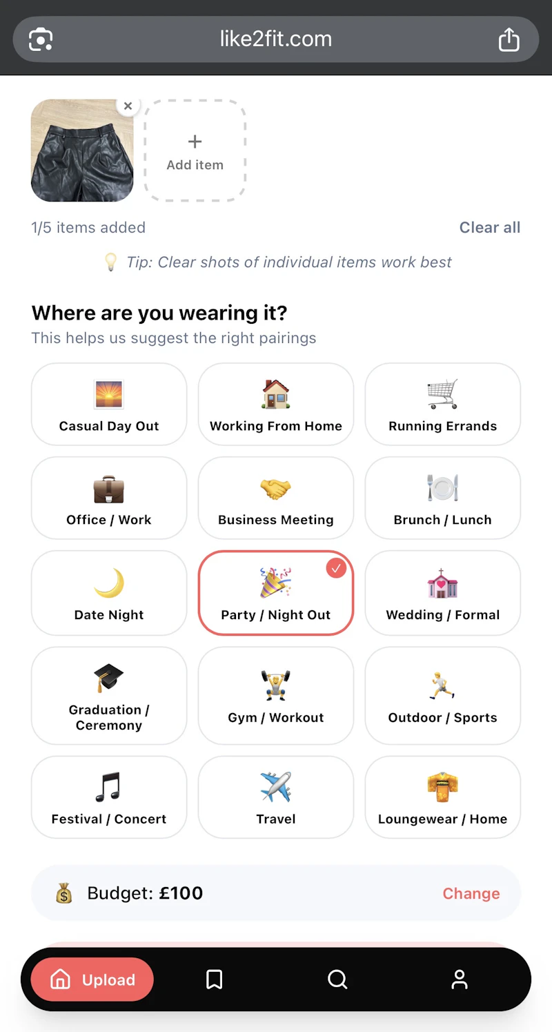 Like2Fit screenshot 6