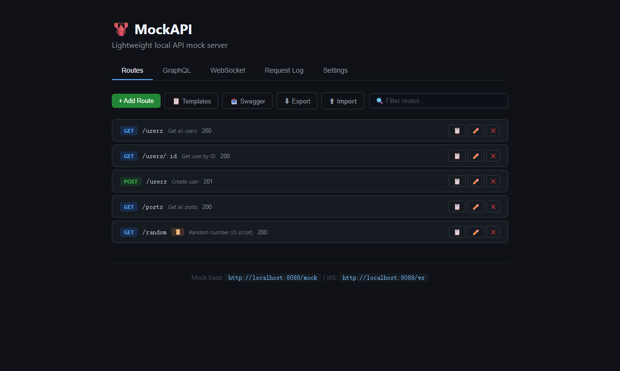 MockAPI gallery image