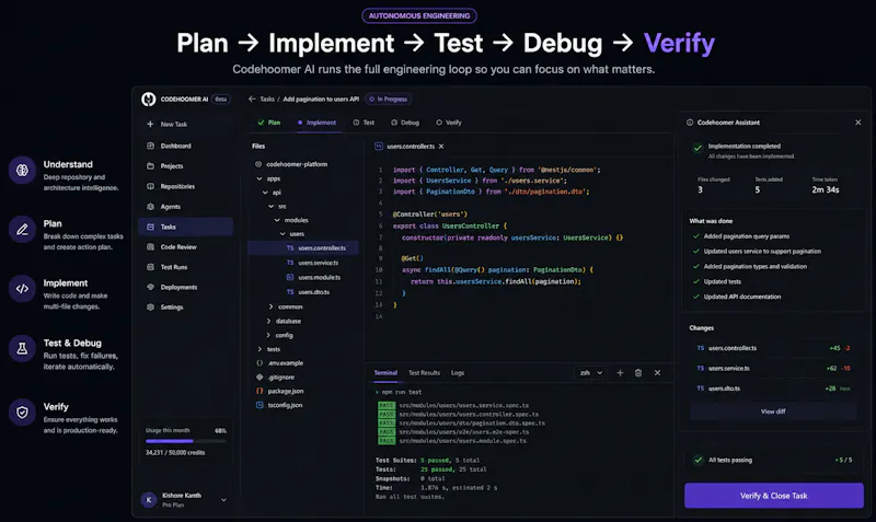 Codehoomer AI screenshot 2