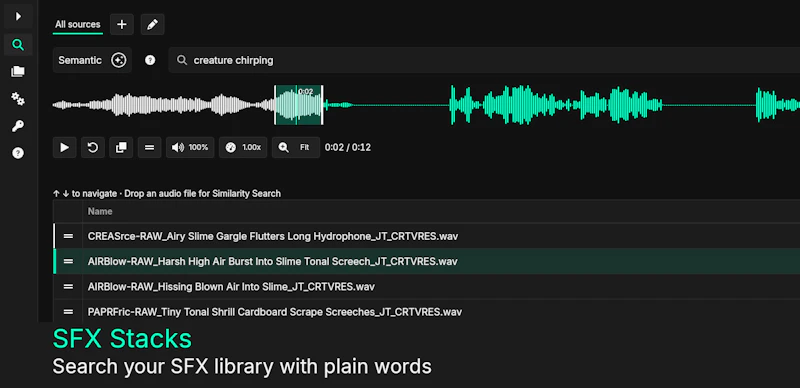 SFX Stacks screenshot 1