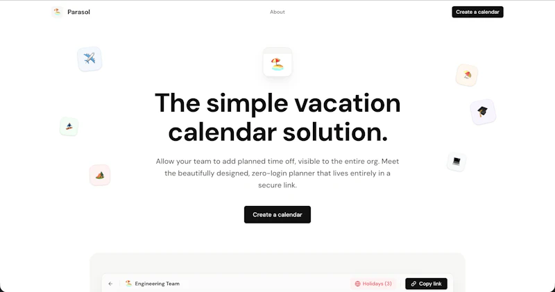 Parasol screenshot 2