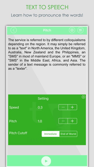 Text to Voice-Talk | iOS gallery image