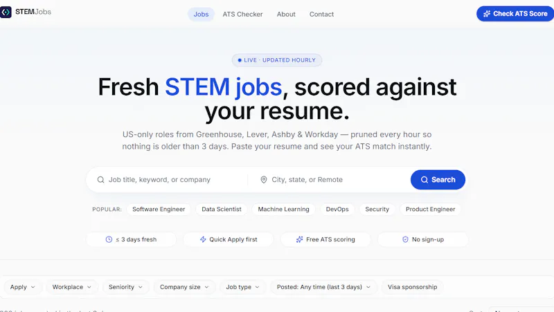 stemjobs screenshot 2